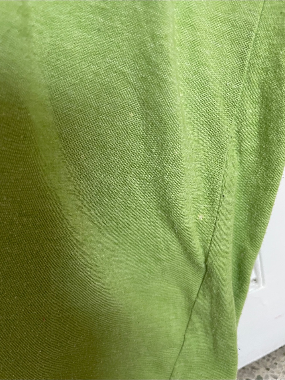 Johnny Was Lime Green Embroidered Floral Tunic - Picture 5 of 7